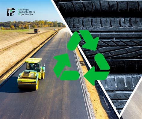 Infografika apie gaminius iš perdirbtų padangų