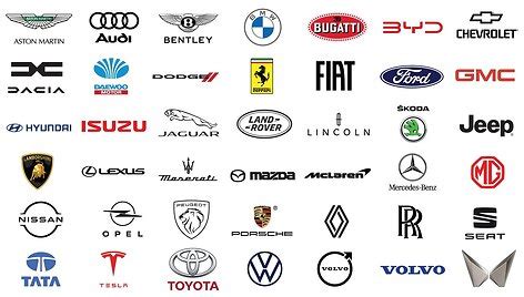 Infografika: Populiariausių Vokietijos automobilių skelbimų portalų logotipai