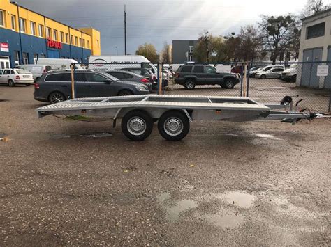 Traliukas motociklo ar keturračio transportavimui