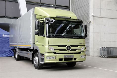 Mercedes-Benz Atego BlueTec Hybrid komponentų išdėstymas
