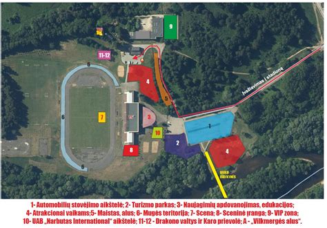 Ukmergės piliakalnio topografinė schema ir aplinkos vaizdas