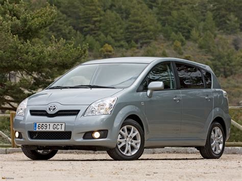 Toyota Corolla Verso interjero nuotrauka