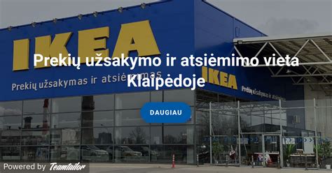 Schema, iliustruojanti prekių užsakymo, pristatymo ir atsiėmimo procesą
