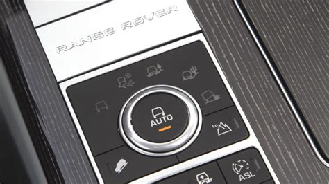 Range Rover Sport Terrain Response sistemos veikimo vizualizacija