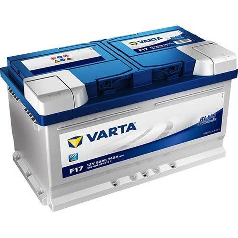 VARTA Blue Dynamic F17 akumuliatoriaus nuotrauka su specifikacijomis