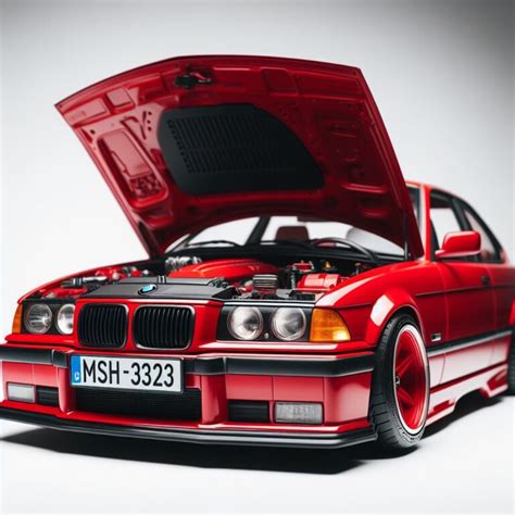 BMW E36 galinė pakaba schema