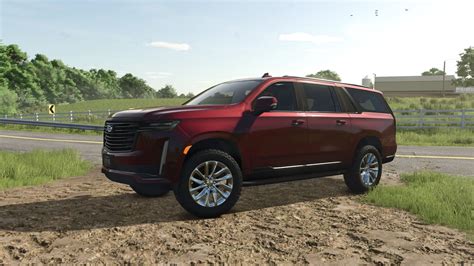Cadillac Escalade eksterjero dizainas, pabrėžiantis didelius gabaritus ir stiliaus detales