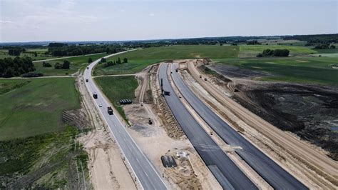 Via Baltica kelio žemėlapis su pažymėta S8 atkarpa