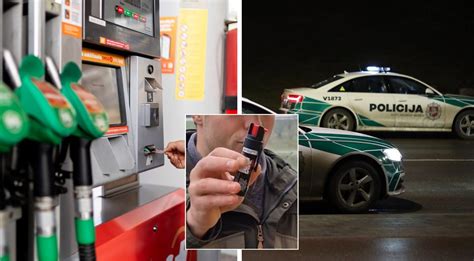 Pistoletų supainiojimas degalinėje