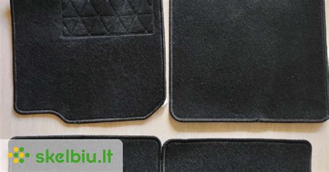 Automobilio kilimėlių tipų palyginimas (universalūs vs. modeliniai)