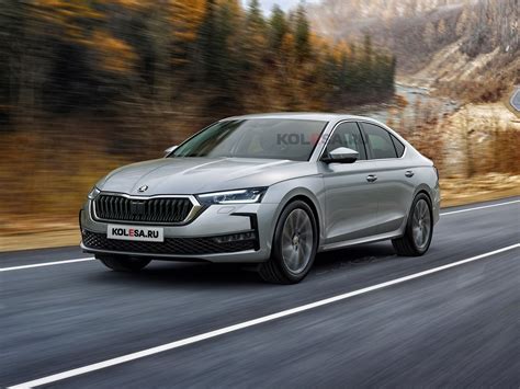 Škoda Octavia antros kartos universalo modelio nuotrauka