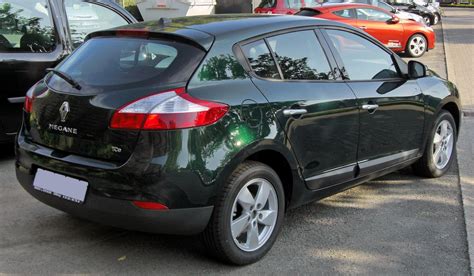 teminė Renault Megane III (2008-2012) automobilio nuotrauka