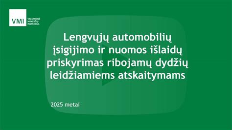 Infografika apie mokesčių įtaką automobilių nuomos kainai versle