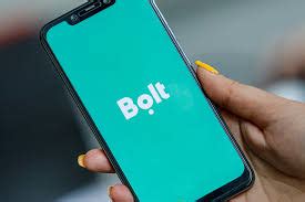 Bolt programėlės vartotojo sąsaja, rodanti kelionės užsakymą ir mokėjimo parinktis