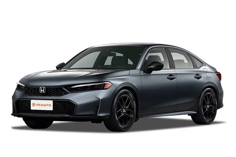 naujo Honda Civic e:HEV automobilio interjeras ir prietaisų skydelis