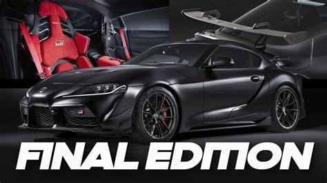 Toyota GR Supra Final Edition modelio detalės