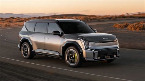 Teminė nuotrauka: Kia EV9 eksterjeras
