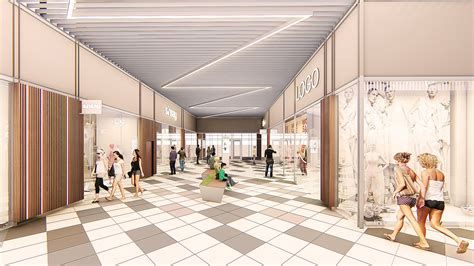 Prekybos centro „Luizė“ Klaipėdoje vizualizacija ir vietos planas