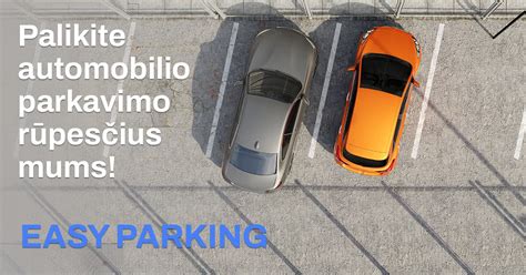 Teminis automobilio parkavimo nuotrauka mieste