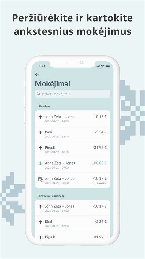 Mobilioji parkavimo programėlės sąsaja