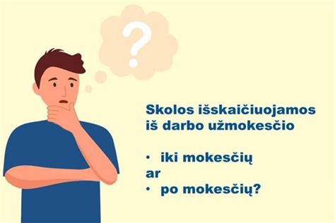 Schema: Teisėtas išskaitų iš darbo užmokesčio procesas: pagrindai, terminai ir ribojimai