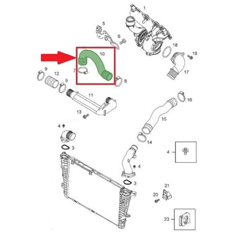 Opel Zafira aušinimo sistemos schema