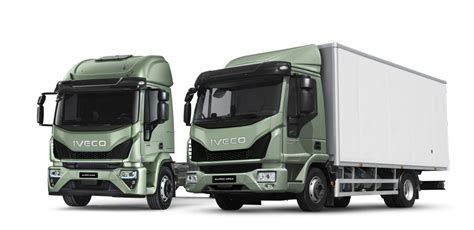 IVECO Eurocargo MY24 sunkvežimio nuotrauka su pabrėžtais naujais priedais