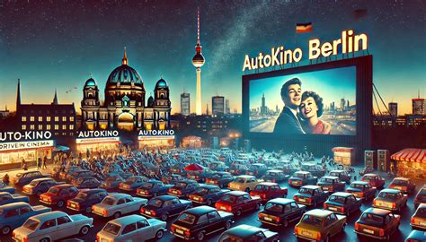 Didžiulis autokino ekranas naktį