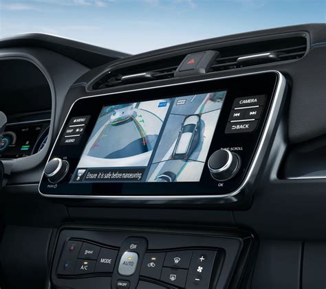Nissan Leaf prietaisų skydelis su vėžliuko režimo indikacija