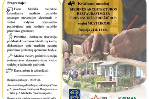 detali restauravimo proceso eigos infografika