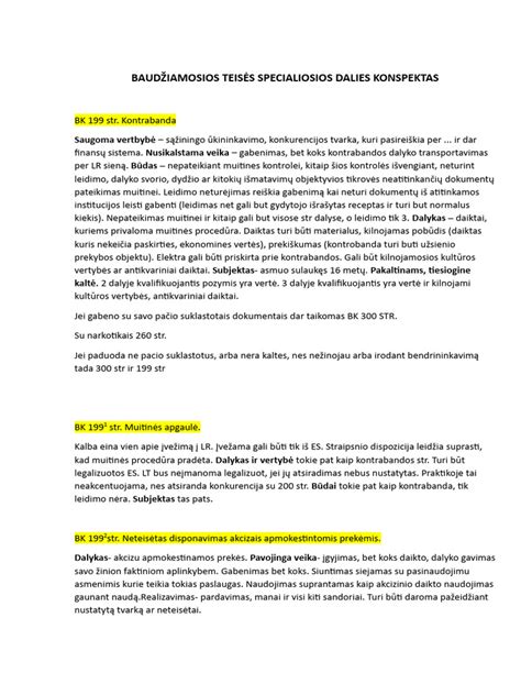 Infografika: Pagrindinės Lietuvos baudžiamosios teisės specialiosios dalies temos