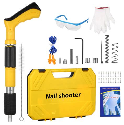 Pneumatinis vinių pistoletas ir delno vinis (palm nailer)