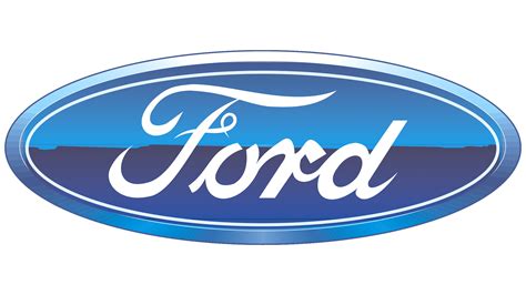 „Ford“ logotipo evoliucijos infografika