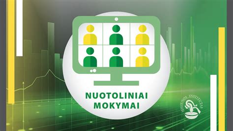 nuotolinių mokymų platformos ekrano nuotrauka
