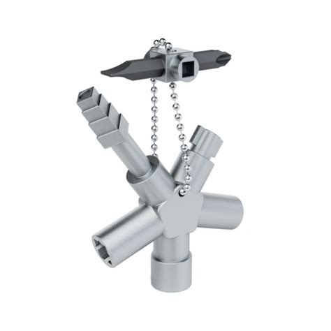 Iliustracija su įvairiais vairo traukių atsukimo įrankiais (pvz., universalus raktas, teleskopinis raktas)