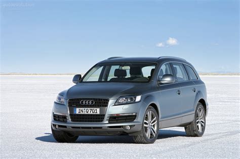 The Audi Q7 (2006-2015) in an urban setting, highlighting its robust design or a schematic of its components