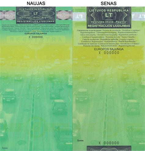 Tematinė nuotrauka: sugadintas automobilis arba automobilio registracijos liudijimas su specialia žyma