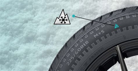 Infografika: žieminių padangų žymėjimo simboliai M+S ir 3PMSF