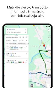 Ekrano nuotrauka: Google Maps „žemėlapiai neprisijungus“ meniu Android įrenginyje