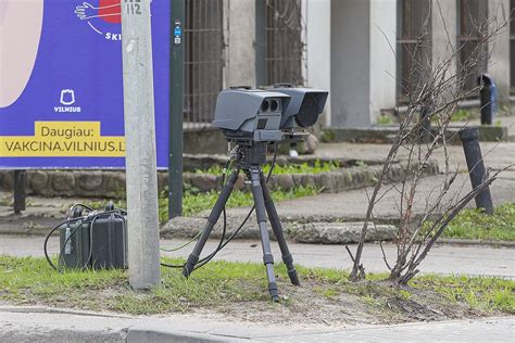 Greičio matuoklis Kauno gatvėje