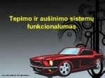 automobilio durelių tepimo schemos iliustracija