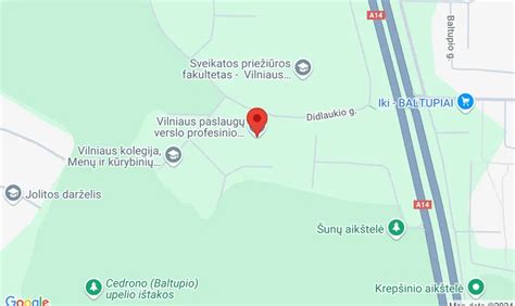 Žemėlapis: Kaišiadorių ir Vilniaus paslaugų teikimo vietos