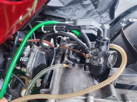 Gilera DNA aušinimo sistemos schema