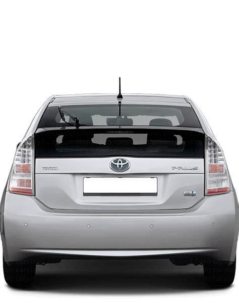 Schema, iliustruojanti Toyota Prius 2009 bagažo skyrių su atsarginiu ratu