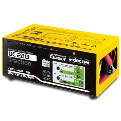 Nuotrauka su DECA SM 1270EVO akumuliatorių įkrovikliu