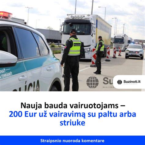 lentelė su administracinėmis nuobaudomis už vairavimą neblaiviam pagal ANK straipsnius