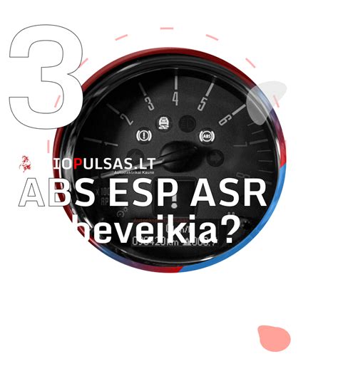 ABS bloko varikliuko nuotrauka