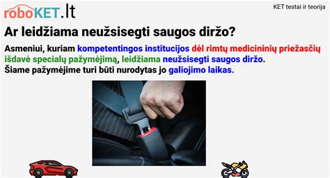 Sertifikuotas mechanikas tikrina automobilio saugos diržus dirbtuvėse