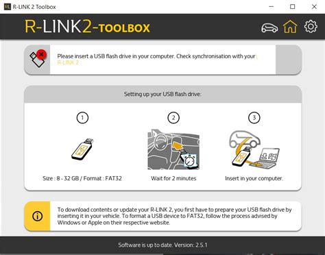 kompiuteris su Alliance CONNECT Toolbox programine įranga ir Renault automobilio nuotrauka