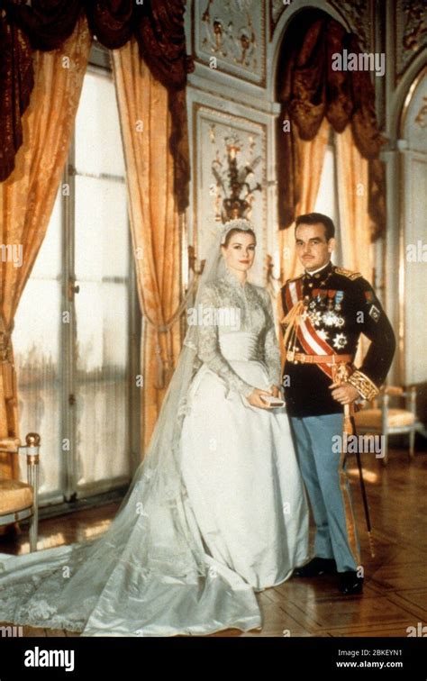 Fotografija: Grace Kelly ir Rainier III vestuvės